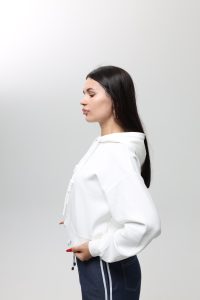 Худі жіночій скорочений oversize