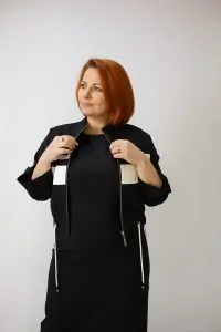 Костюм сукня+бомбер жіноча